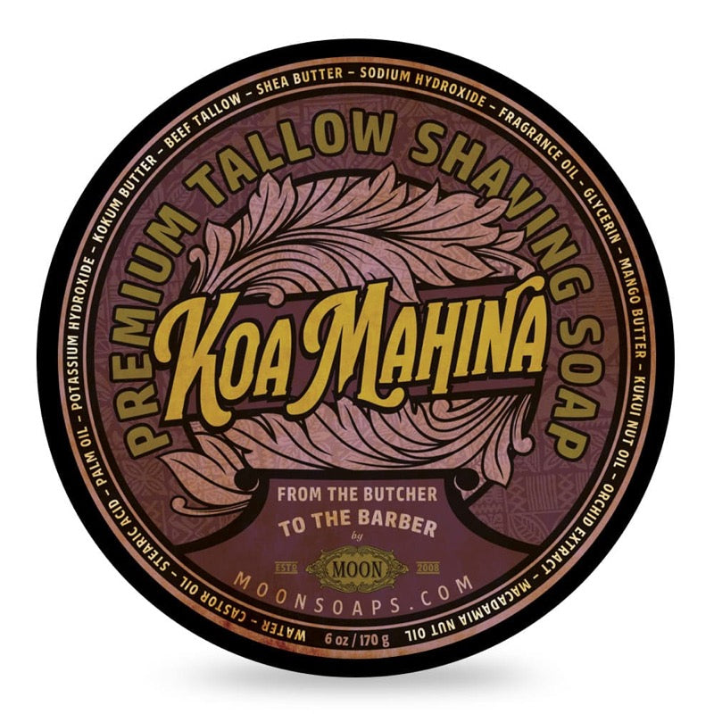 Savon à raser Moon Soaps Koa Mahina 170g