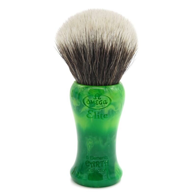 Blaireau de rasage Omega Elite Series Earth
