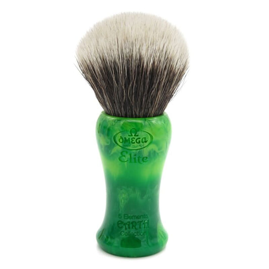 Brocha de Afeitar Omega Elite Serie Earth
