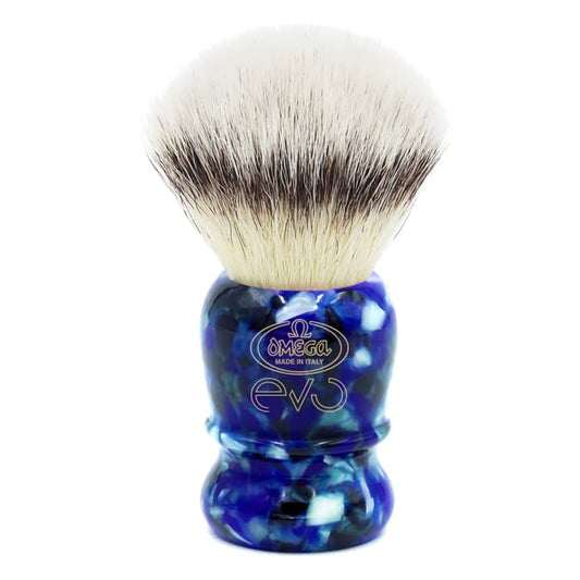 Omega Brocha de Afeitar Evo 2.0 Special Veteran Blue