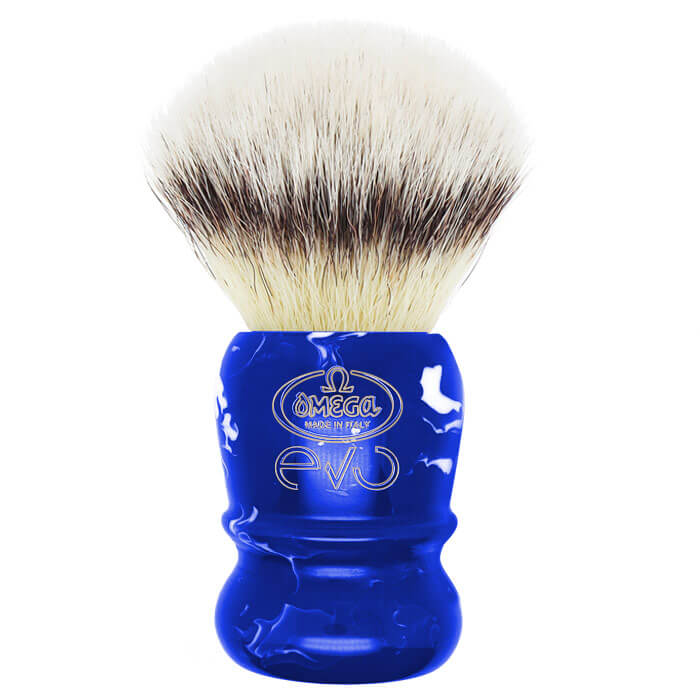 Blaireau Omega Evo Saphir Bleu 2.0