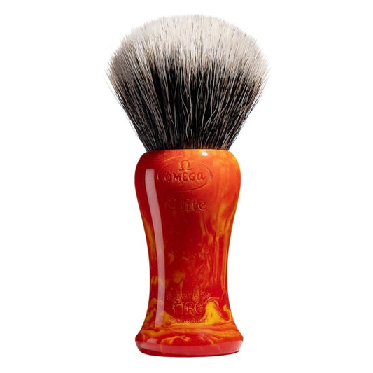 Brocha de Afeitar Omega Elite Serie Fire