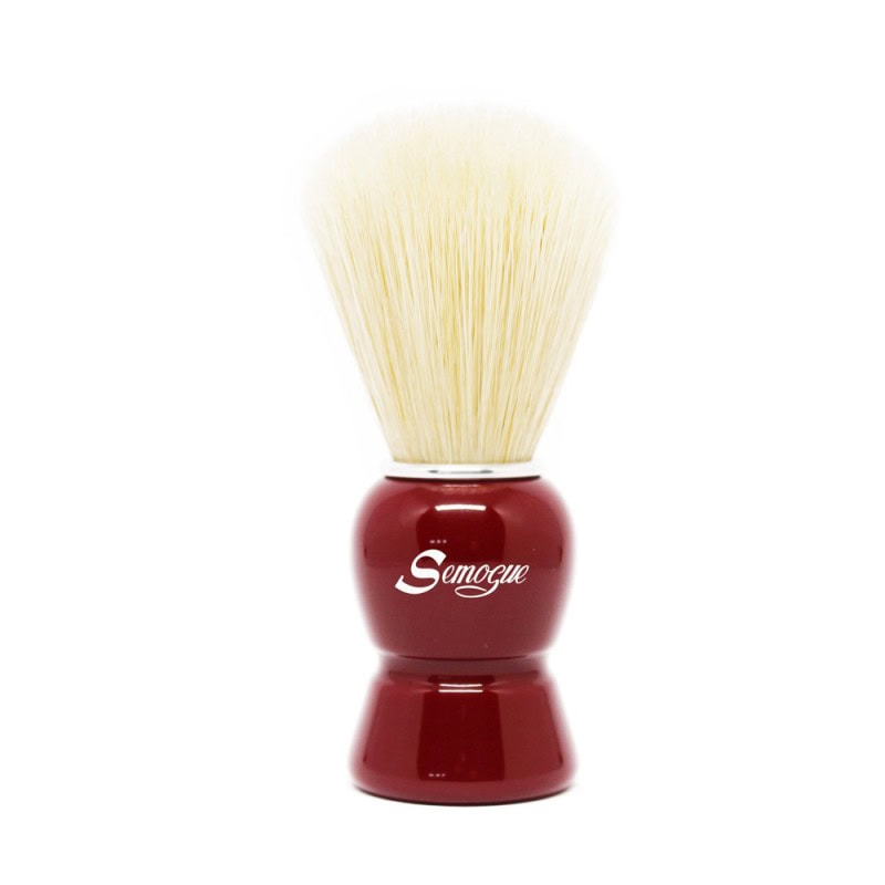 Blaireau Semogue C3 Poils de sanglier Rouge