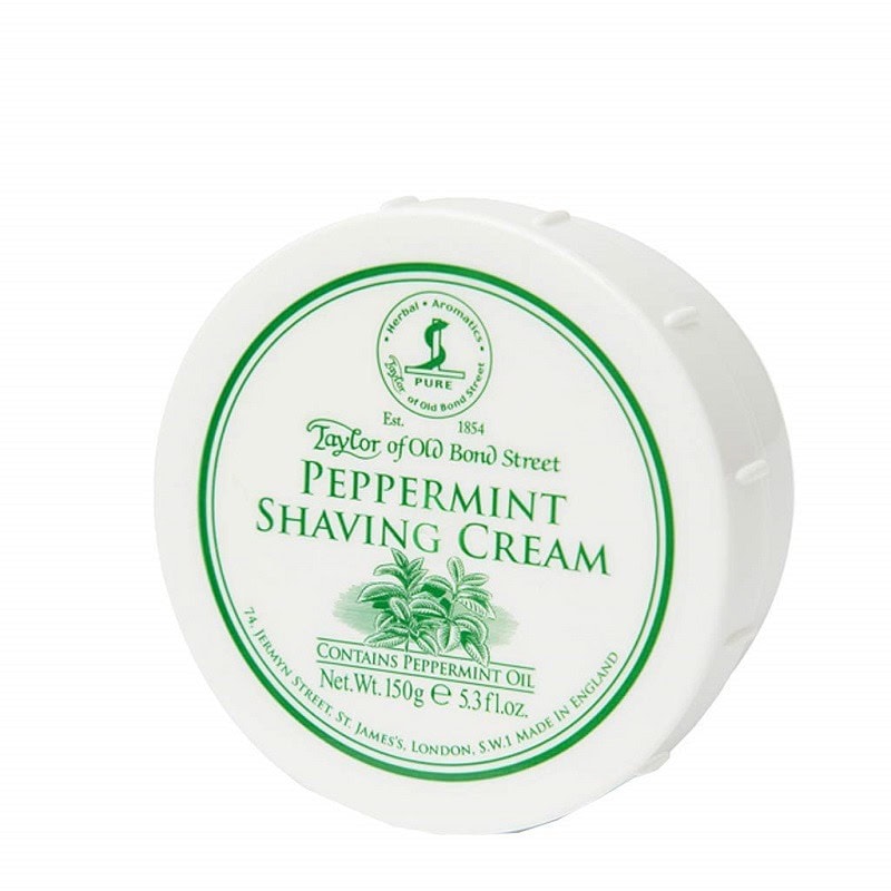 Crème à raser T.O.B.S. Menthe poivrée 150g