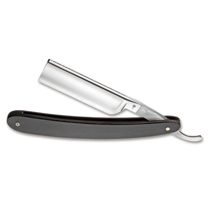 Rasoir Droit Boker 6/8 Chasse en Nacre Carré