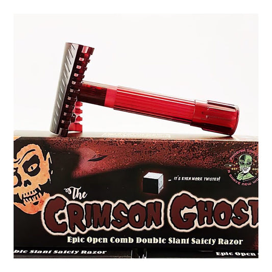Rasoio di Sicurezza P.A.A. Crimson Ghost Slant Open Comb
