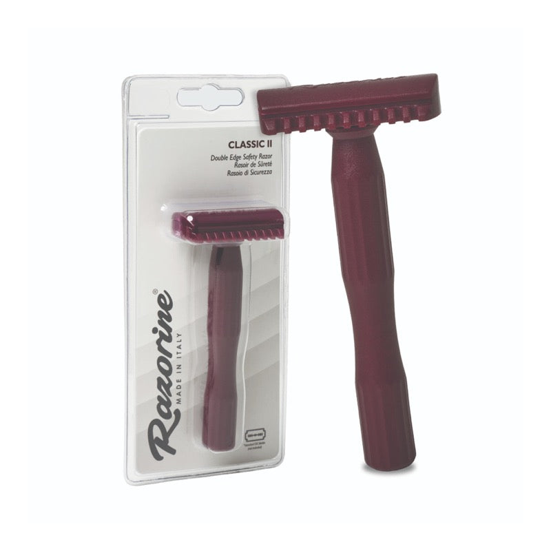 Rasoio di Sicurezza Razorine Classic II Red Marsala
