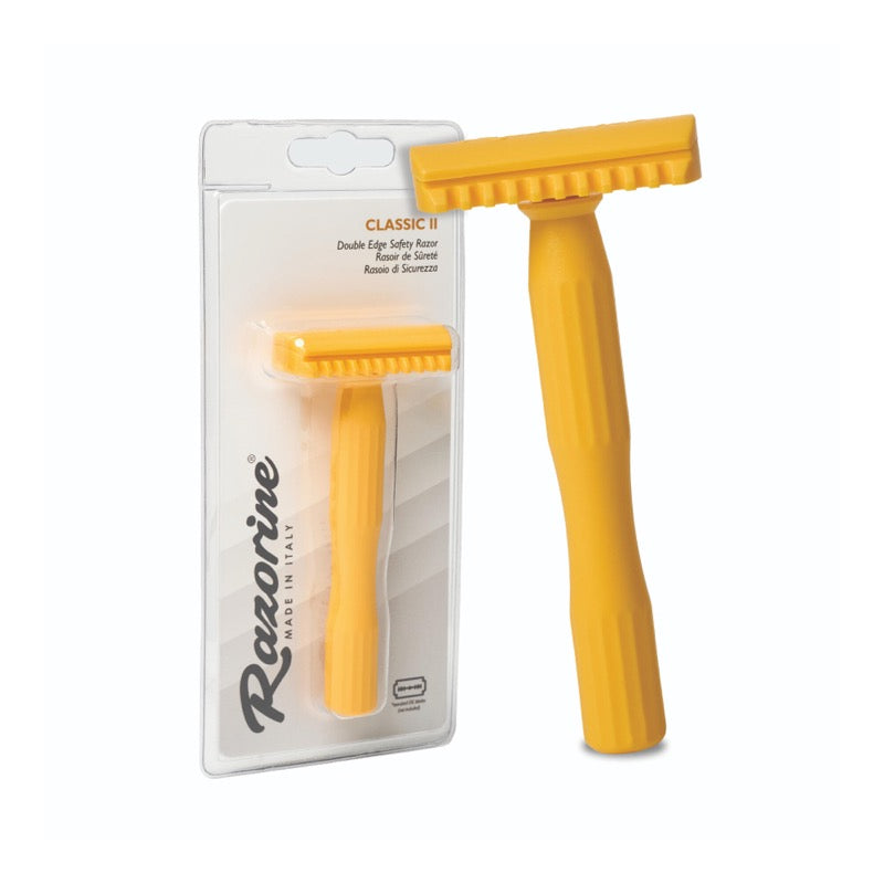 Rasoio di Sicurezza Razorine Classic II Yellow Butterscotch