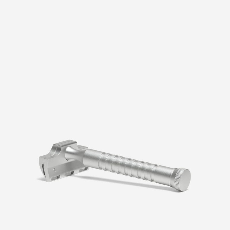 Rasoio di Sicurezza Razorock Hawk V2 Silver Satin Single Edge