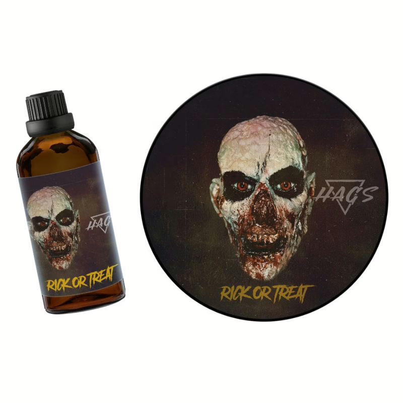 Coffret Barbe HAGS Rick Or Treat - Édition Limitée (Savon + Après-rasage)