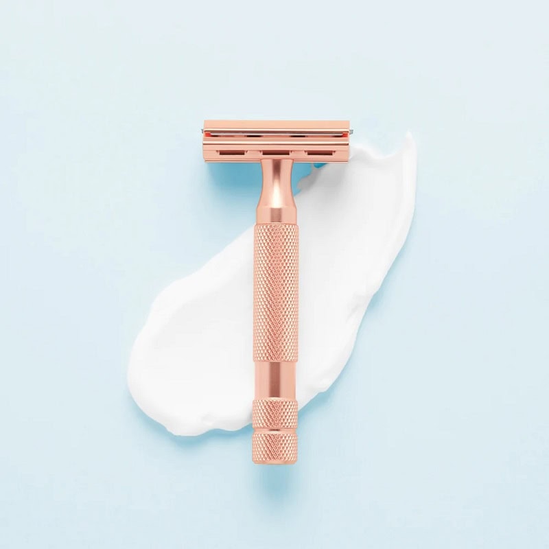 Rasoir de sûreté Rockwell 6C Or Rose