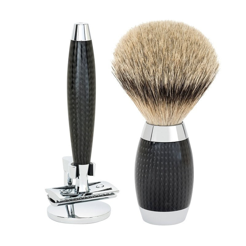 Set de rasage Muhle Edition Carbone