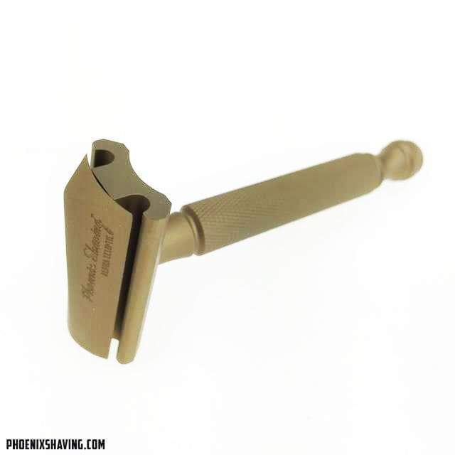 Rasoir de Sûreté P.A.A. Alpha Ecliptic Bronze clair