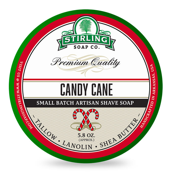 Savon à Barbe Stirling Candy Cane 170ml
