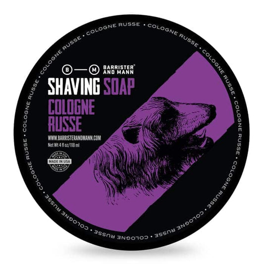 Jabón de Afeitar Barrister And Mann Cologne Russe 118ml