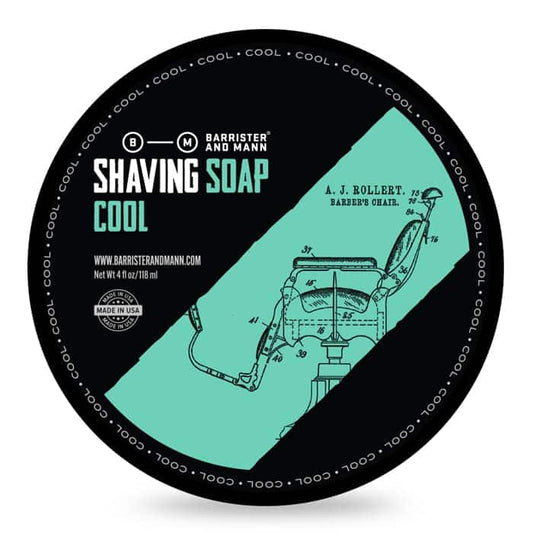 Jabón de Afeitar Barrister And Mann Cool 118ml