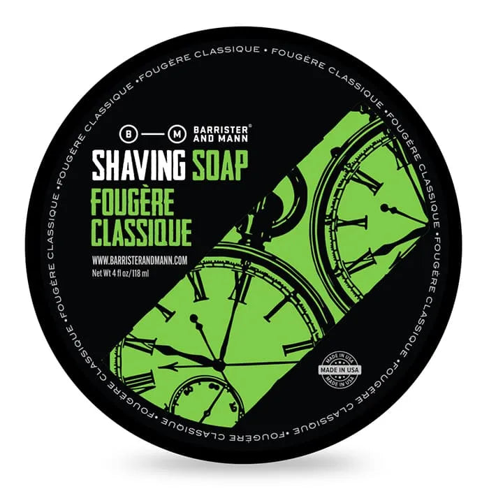 Savon à raser Barrister And Mann Fougere Classique 118ml