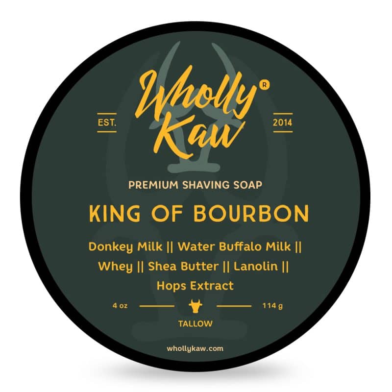 Savon à Raser Wholly Kaw King of Bourbon 114gr