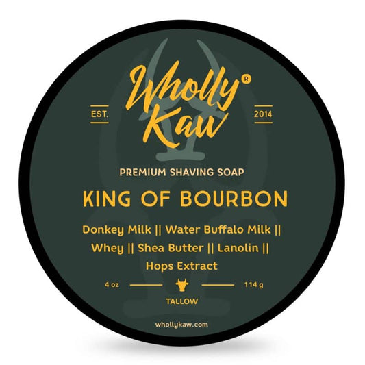 Jabón de Afeitar Wholly Kaw King of Bourbon 114gr