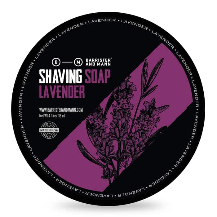 Savon à Raser Barrister And Mann Lavander 118ml