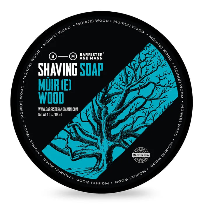 Savon à Raser Barrister And Mann Muire Wood 118ml