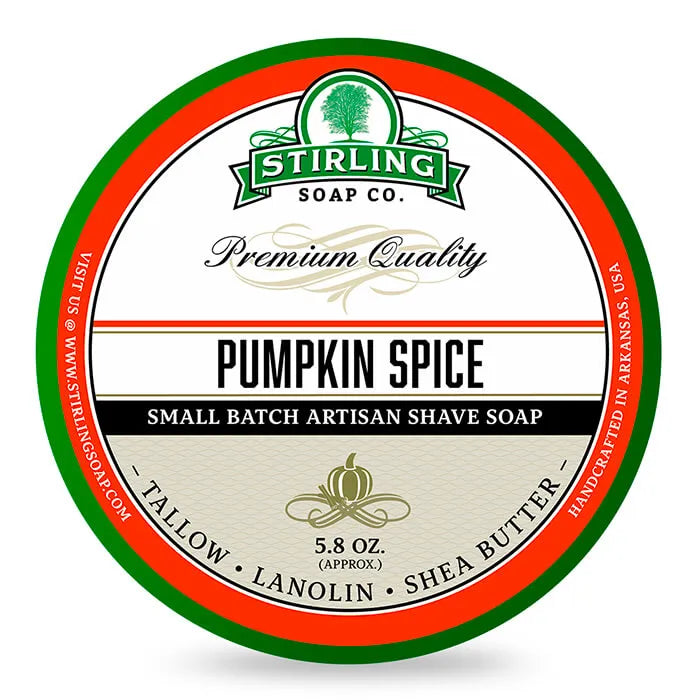 Savon à raser Stirling Pumpkin Spice 170 ml