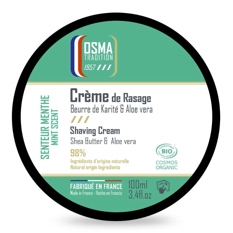 Crème de Rasage Osma Menthe 100ml