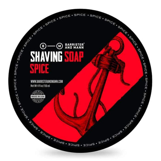 Jabón de Afeitar Barrister And Mann Spice 118ml