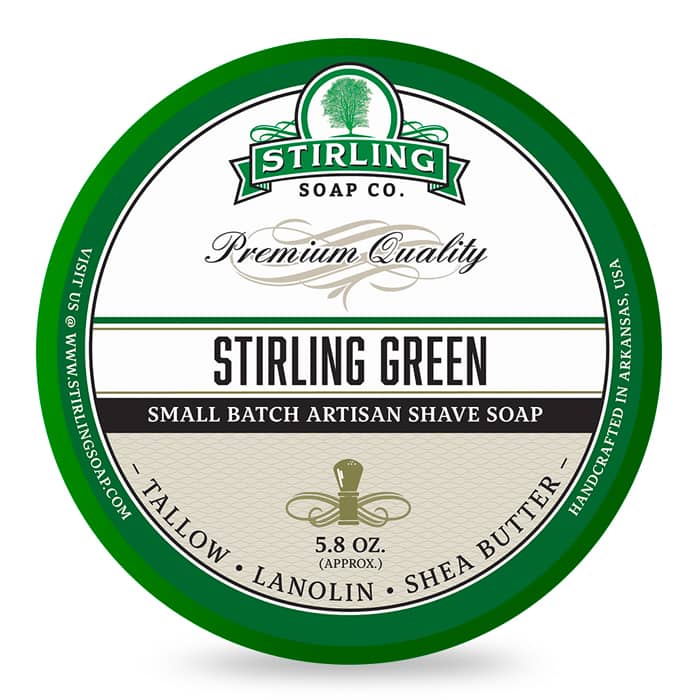 Savon à raser Stirling Green 170ml