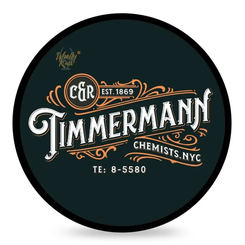 Savon à raser Wholly Kaw Timmermann Black 114gr