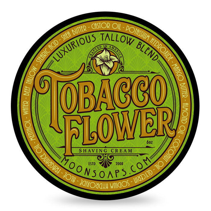 Savon à raser Moon Soaps Tobacco Flower 170g