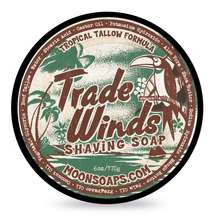 Savon à raser Moon Soaps Trede Winds 170g