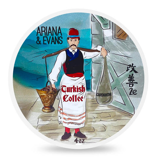 Jabón de Afeitar A&E Turkish Coffee K2E 118ml