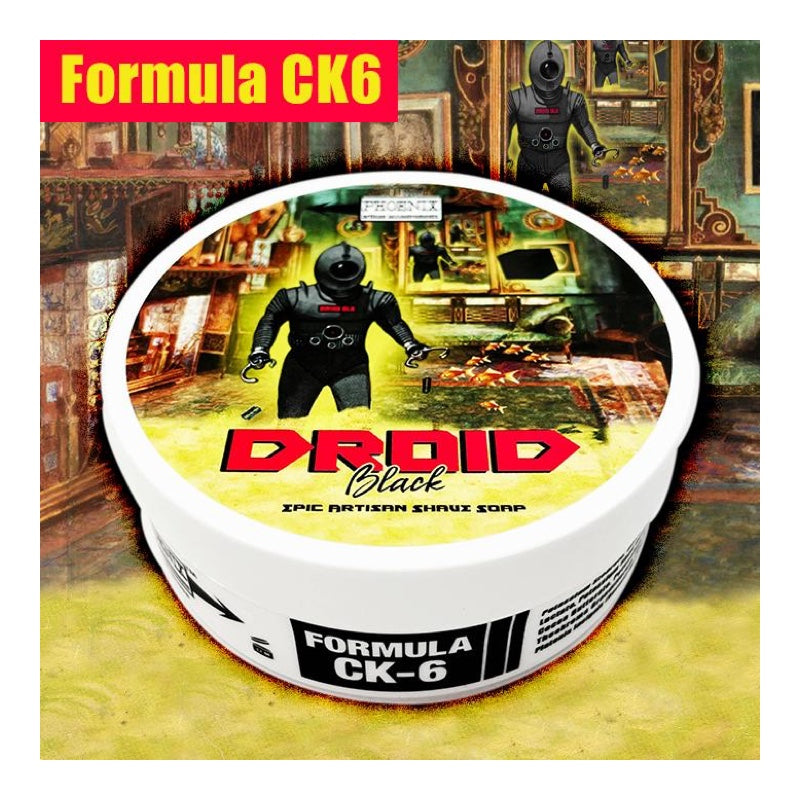 Sapone da Barba Phoenix A.A. Droid Black 113gr