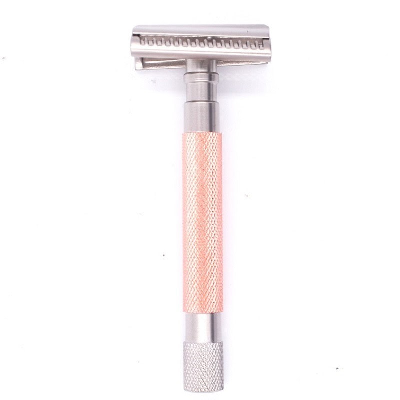 Rasoir de sûreté Parker Semi-Slant Or Rose