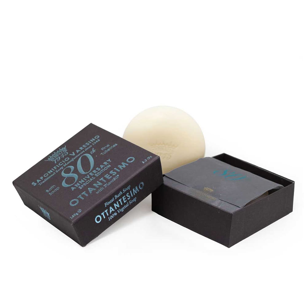 Savon de Toilette Saponificio Varesino 80ème Anniversaire 150g