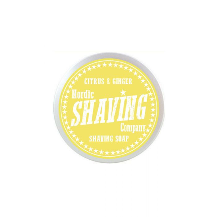Savon à Raser Nordic Shaving Company Agrumes & Gingembre 80gr