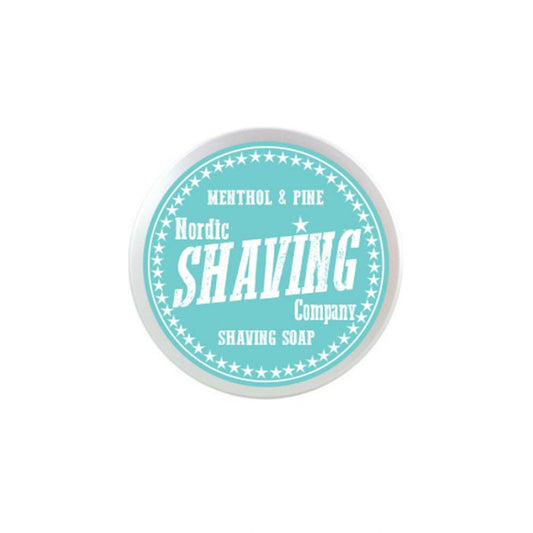 Jabón de Afeitar Nordic Shaving Company Menta y Pino 80gr