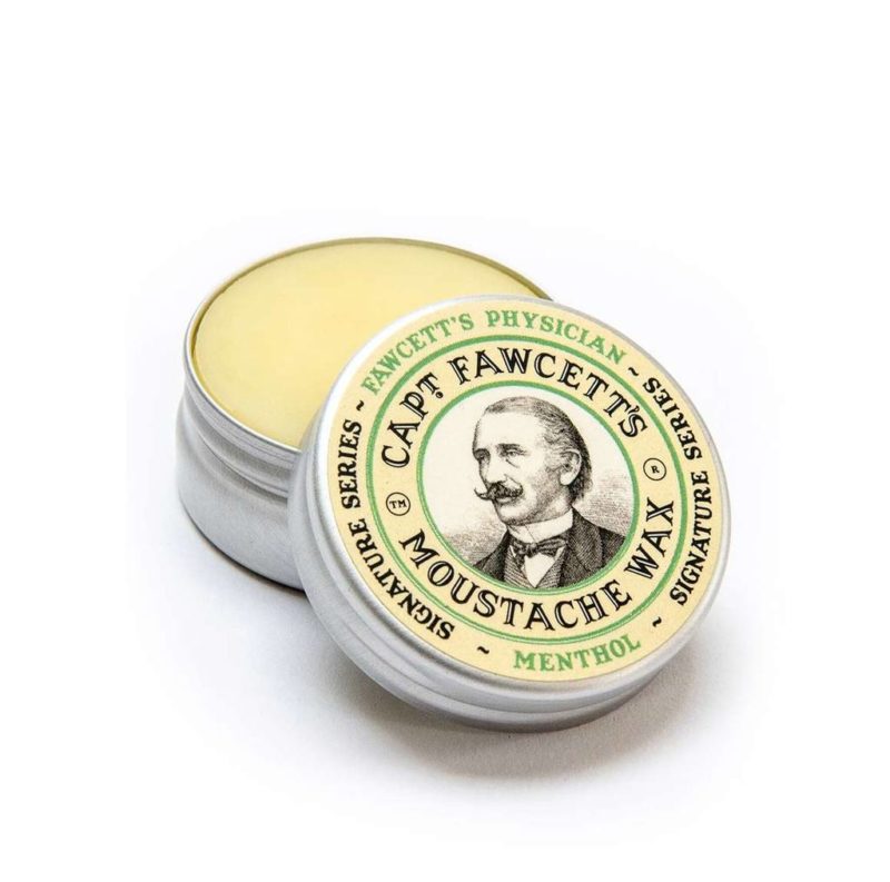 Cera per Baffi Capt Fawcett's Moustache Wax Menthol 15ml - sbarba