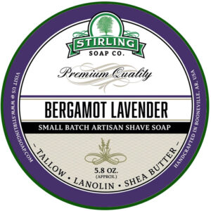 Sapone da Barba Stirling Bergamot Lavander 170ml