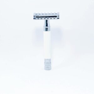 Rasoio di Sicurezza Yaqi Knight Helmet Bianco