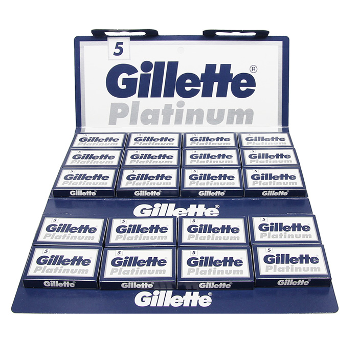 Lamette da Barba Gillette Platinum 100pz - sbarba