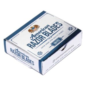 Lametta da barba American Razor Blades 100pz
