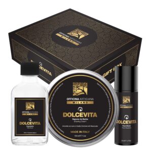 Set da Barba Officina Artigiana Milano DolceVita Gift Box