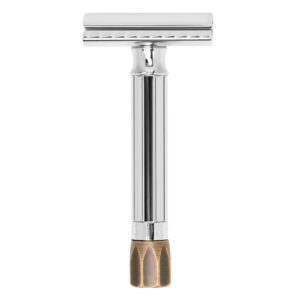 Rasoio di Sicurezza Merkur Progress 500 Pomello Ottone